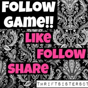 Follow game!! Support your fellow Poshers!!